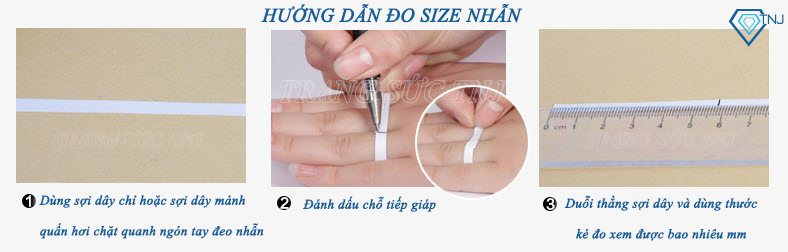 bảng đo size nhẫn