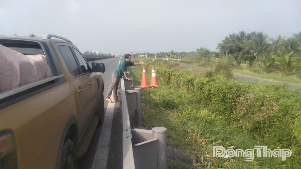Chóp nón cam trên cao tốc: Giải pháp đơn giản góp phần giảm tai nạn thứ cấp