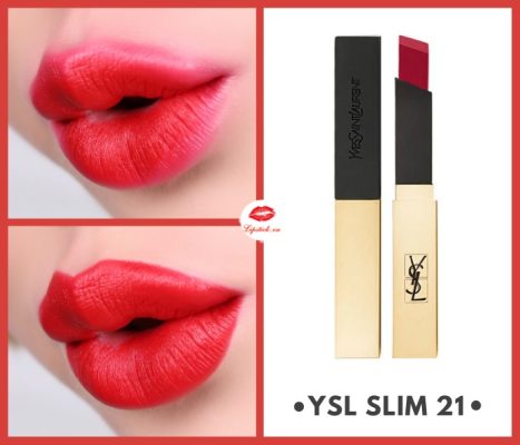 Son YSL Slim 21 Rouge Paradoxe Màu Đỏ Tươi