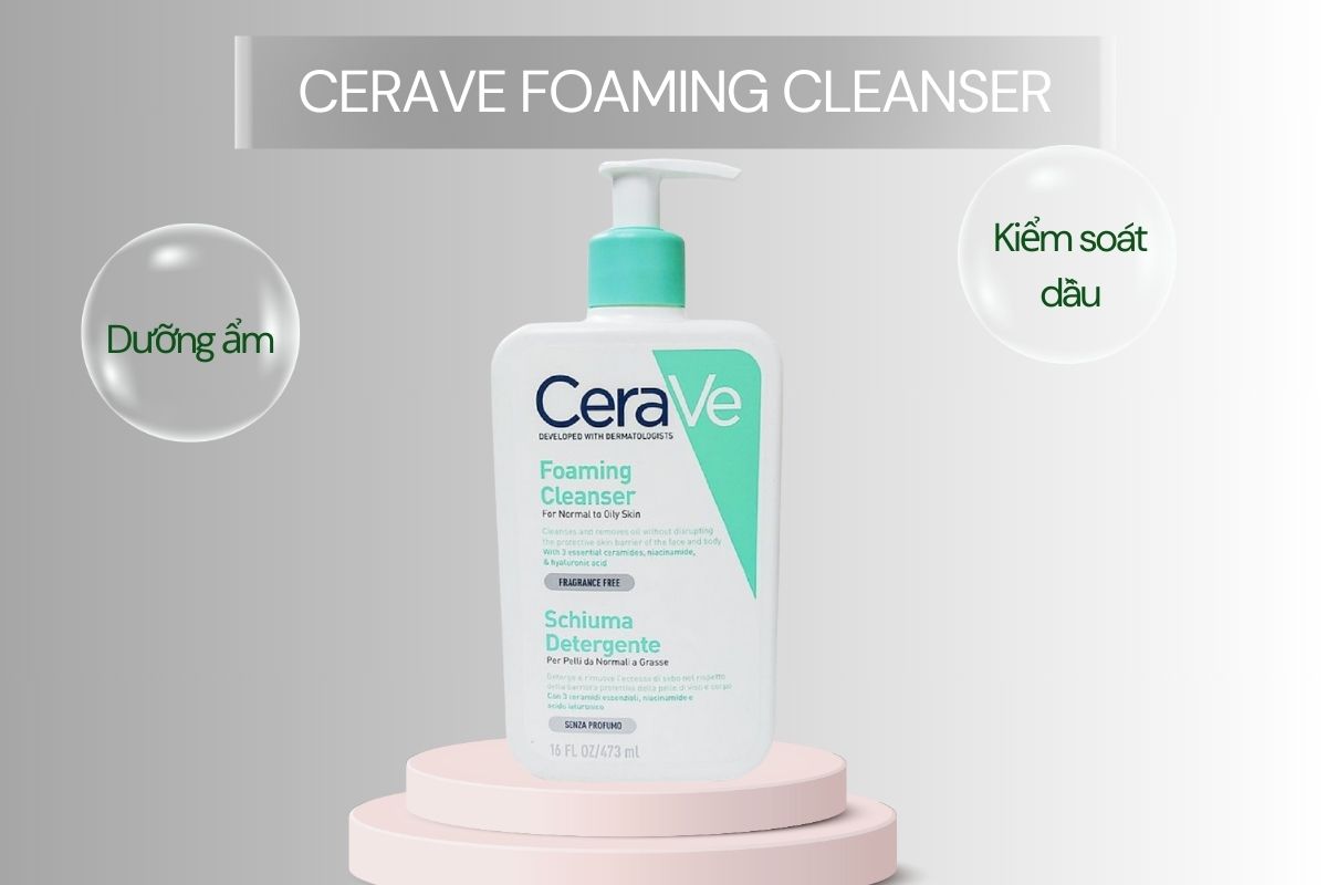 Sữa rửa mặt cho da dầu La Roche-Posay Effaclar Purifying Foaming