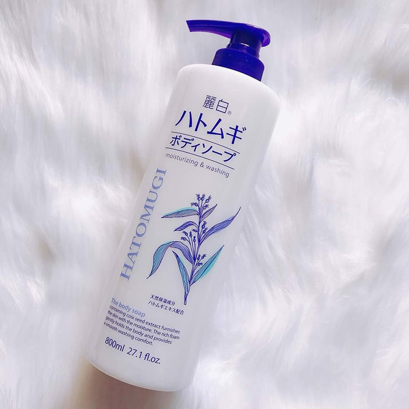 Hatomugi Moisturizing & Washing The Body Soap 800ml
