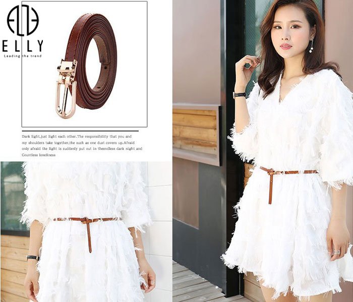 Mẹo chọn dây lưng đẹp cho váy quý cô cần biết