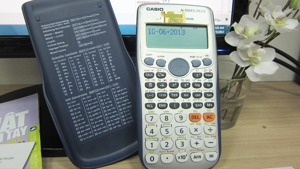 Mẹo sử dụng máy tính Casio lâu hết pin