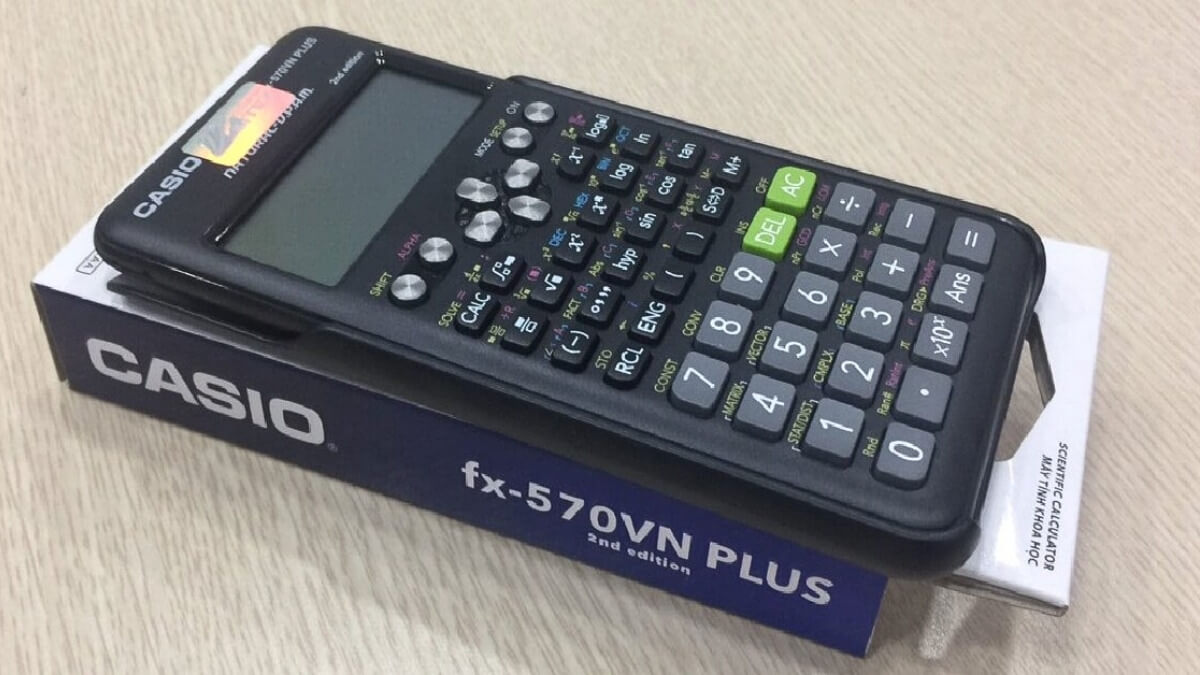 Pin máy tính Casio dùng được bao lâu