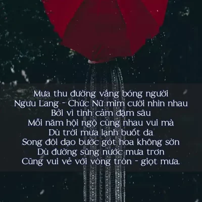 25 bài thơ Thất tịch, thơ về Ngưu Lang Chức Nữ đong đầy cảm xúc