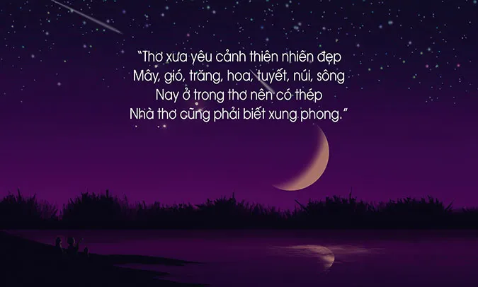 Tuyển tập thơ về trăng hay và ý nghĩa 6