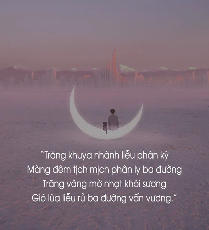 Tuyển tập thơ về trăng hay và ý nghĩa 8