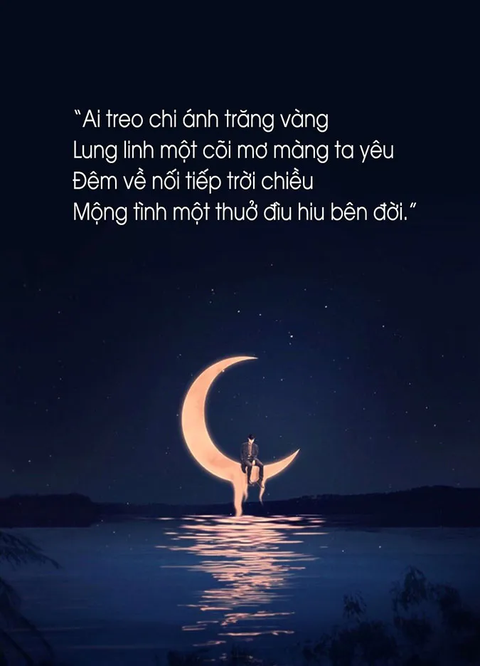 Tuyển tập thơ về trăng hay và ý nghĩa 9