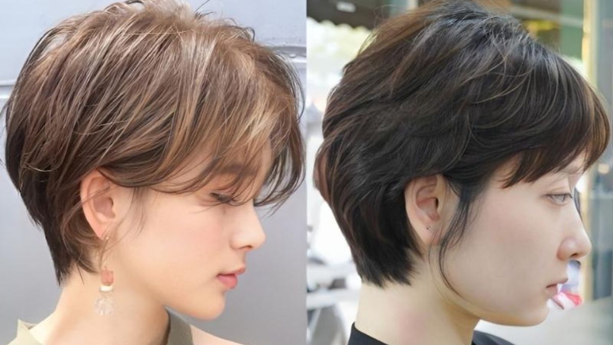 Kiểu tóc ngắn tém cho nữ mặt tròn