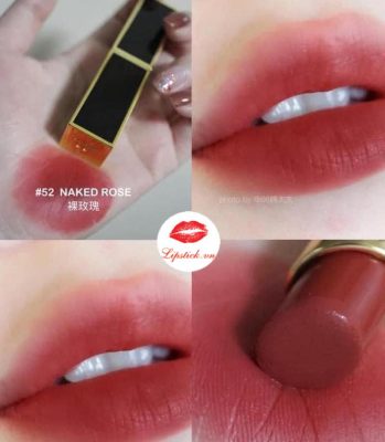 Son Tom Ford 52 Naked Rose Màu Hồng Khô