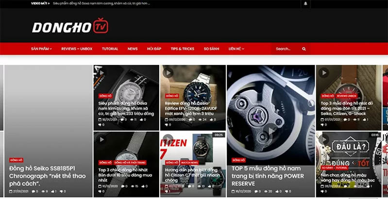 nhung trang web ban dong ho