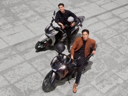 Honda SH125i- Phiên bản Thể Thao – Xám Đen