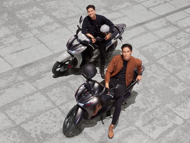 Honda SH125i- Phiên bản Thể Thao - Xám Đen