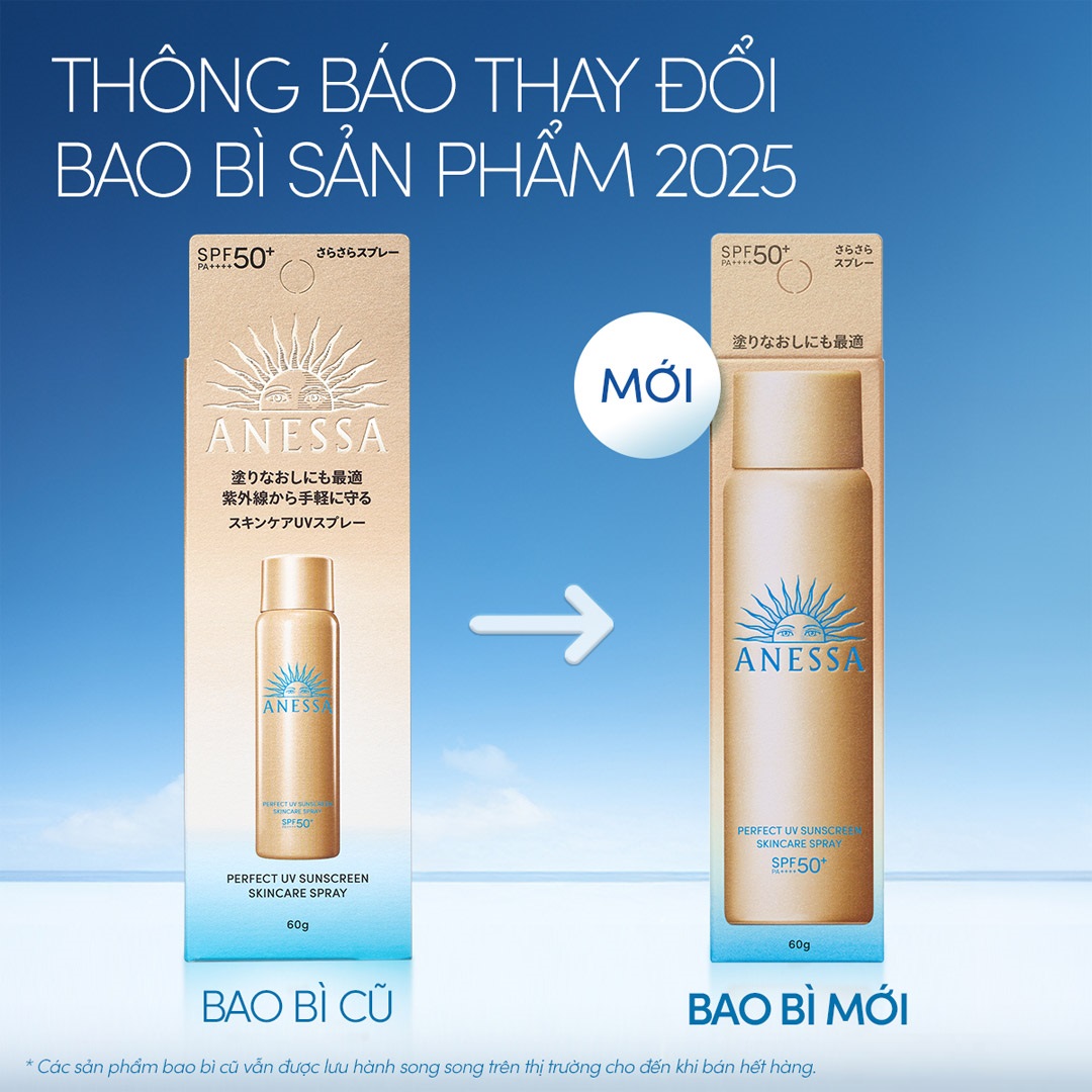 Xịt Chống Nắng Anessa Perfect UV Spray SPF50+ PA++++ 60g