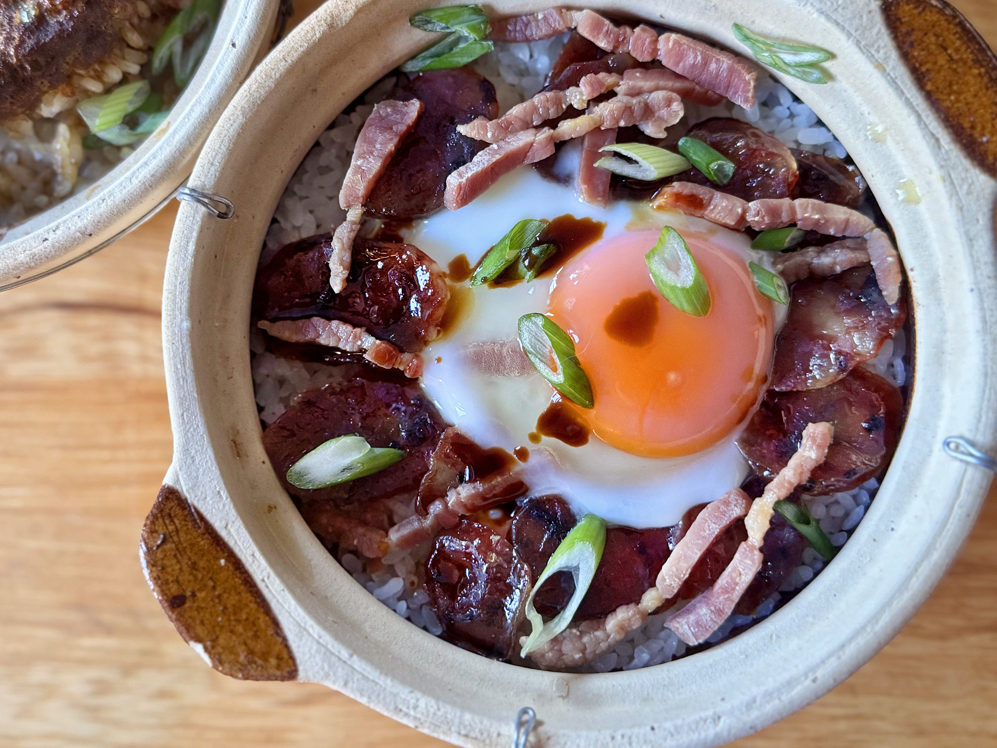 cooked bo zai fan with egg