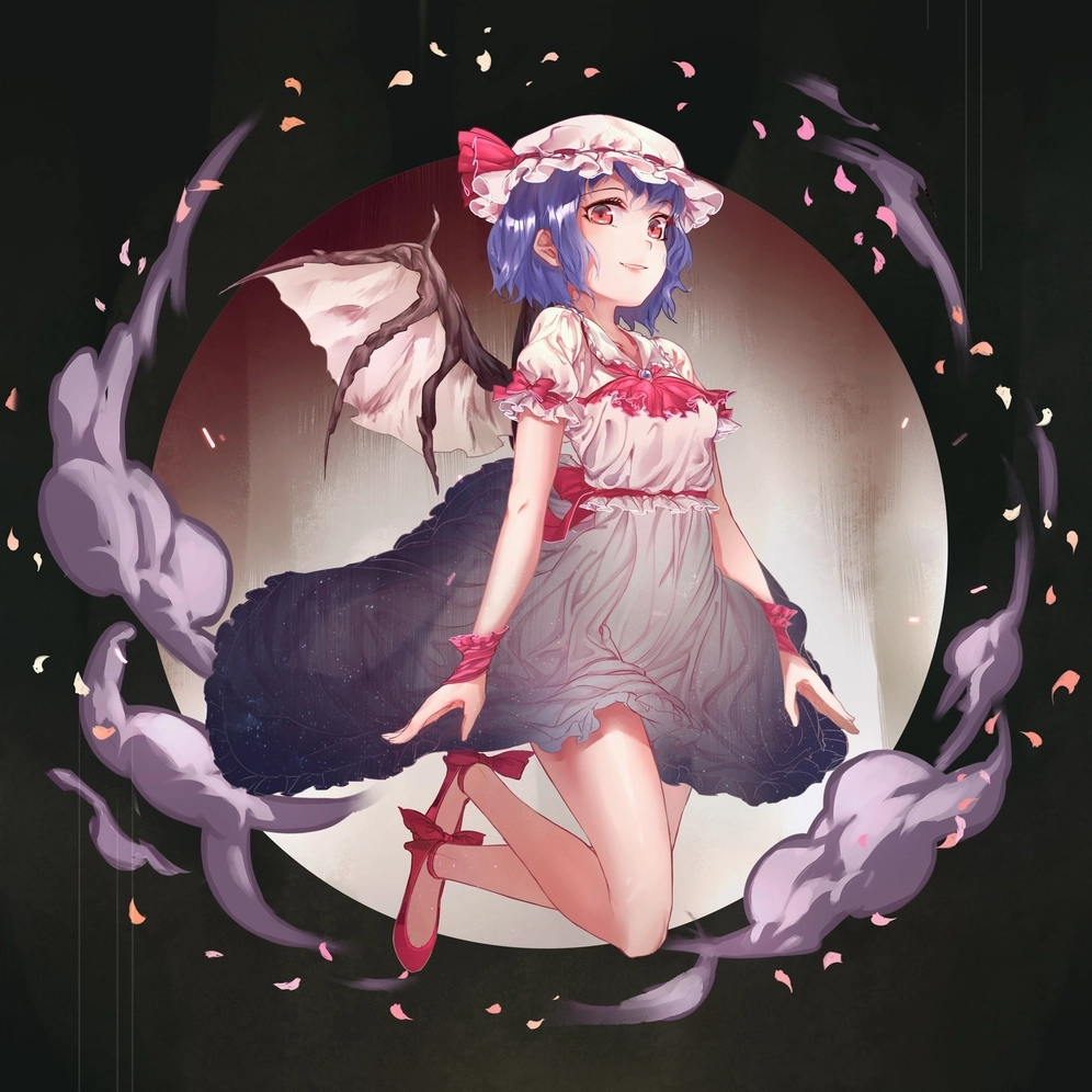 Hình anime nhân vật nữ ma cà rồng bí ẩn