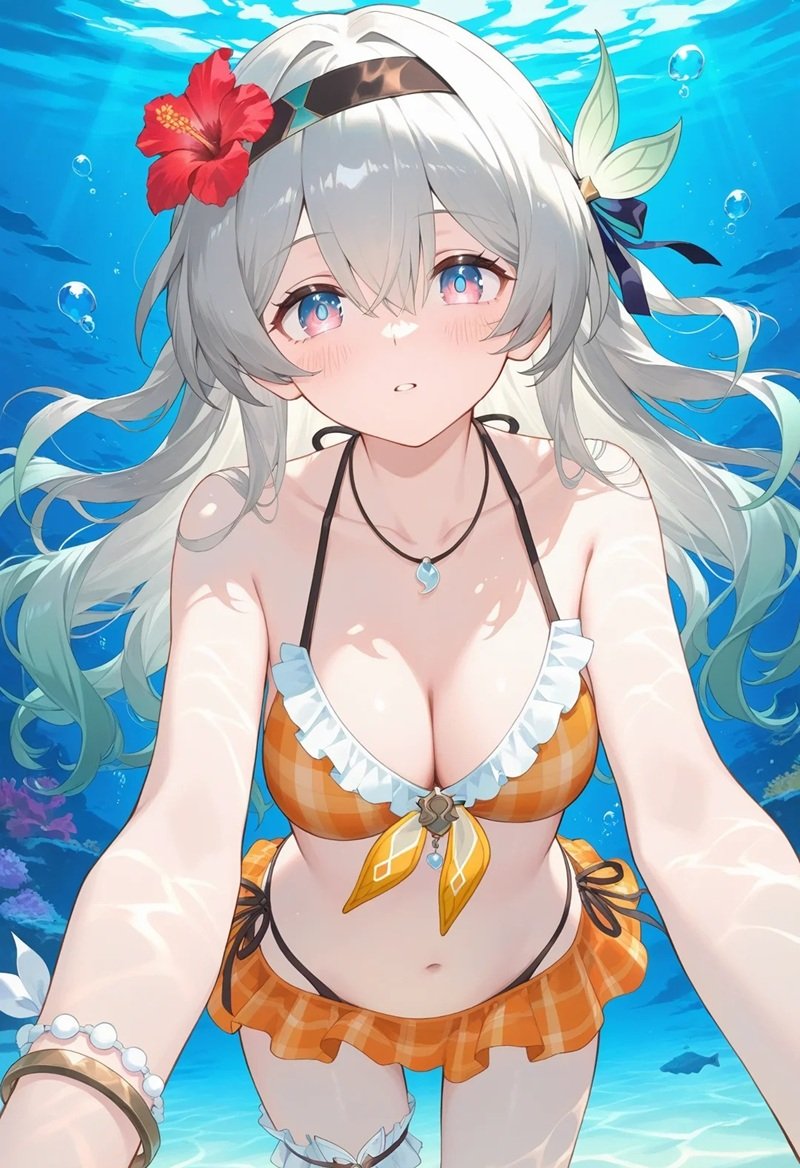 Anime bikini sexy phong cách anime