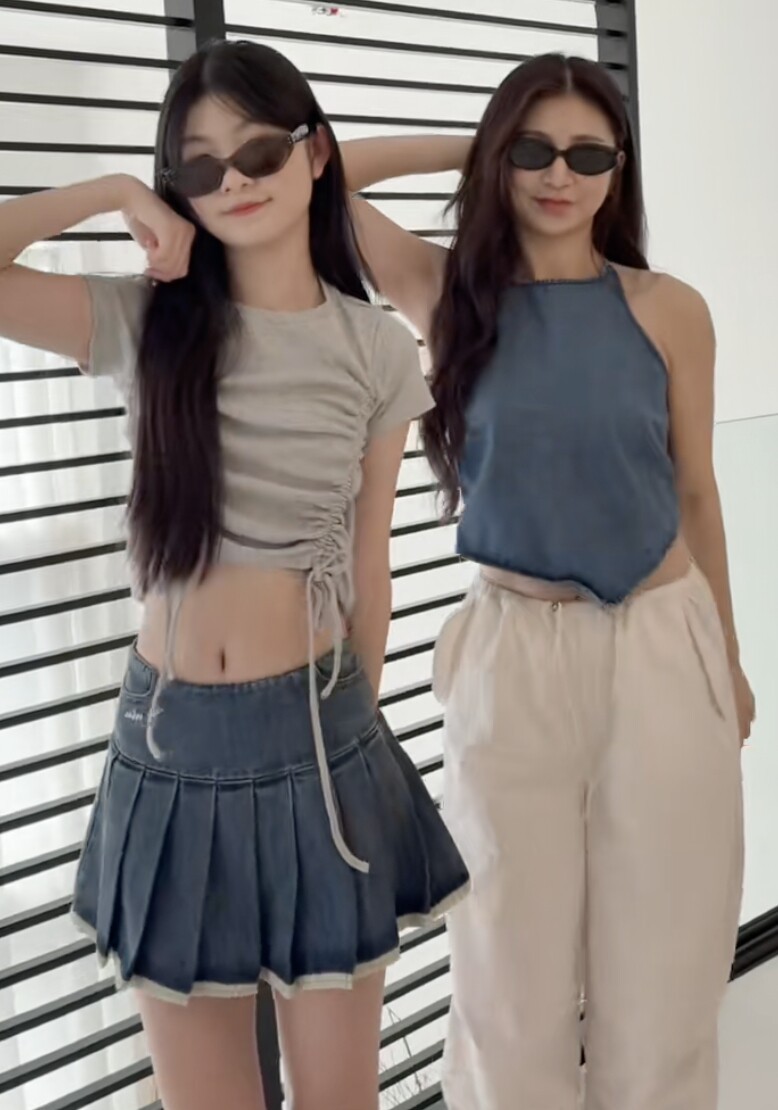 Mẹ U40 và con gái 2k11 khiến cõi mạng hoang mang, 10 người thì 9 người đoán sai ai là mẹ ai là con