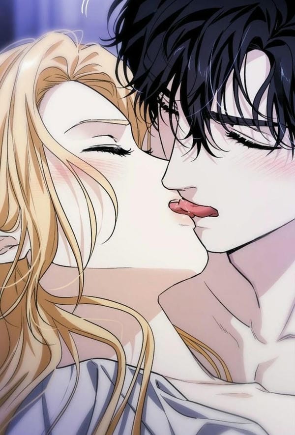 Ảnh anime hôn nhau dưới mưa với cảm xúc sâu lắng