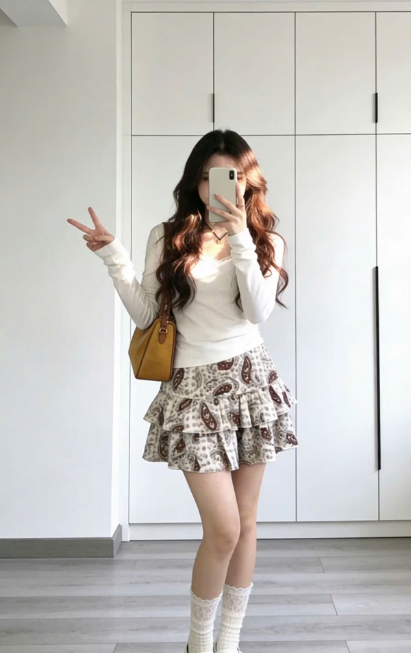ảnh gái xinh che mặt 15