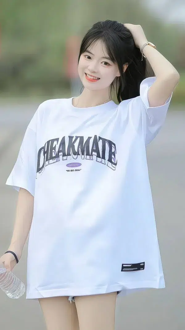 Gái Hàn Quốc mặt mộc, làn da trắng hồng tự nhiên