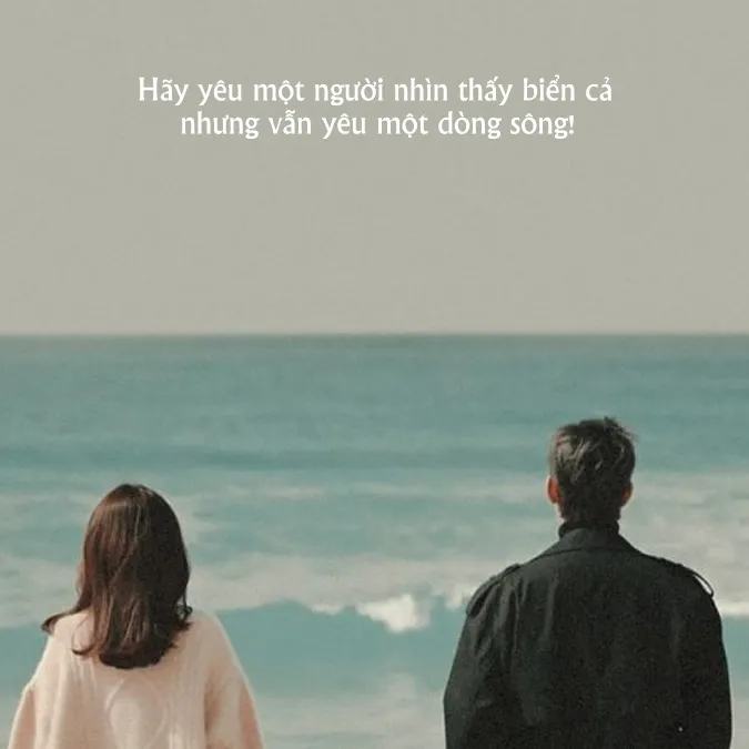 Status về biển thả thính, cap đi biển vui, nhận ngàn lượt like 7