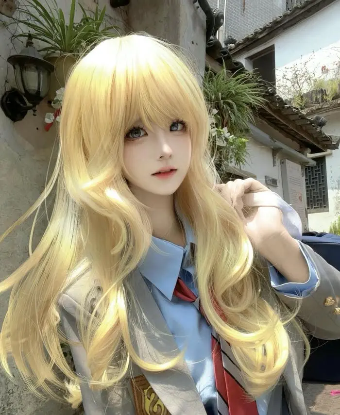 Ảnh cosplay anime xinh đẹp với tạo hình nhân vật hoạt hình đáng yêu