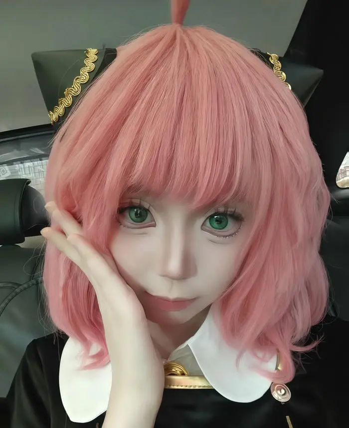 Cosplay anime nu xinh đẹp diện mạo nhân vật hoạt hình quyến rũ