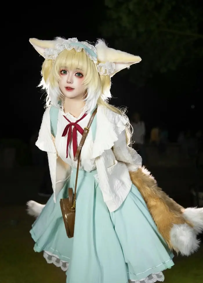 Cosplay anime xinh đẹp vẻ đẹp động vật hóa quyến rũ