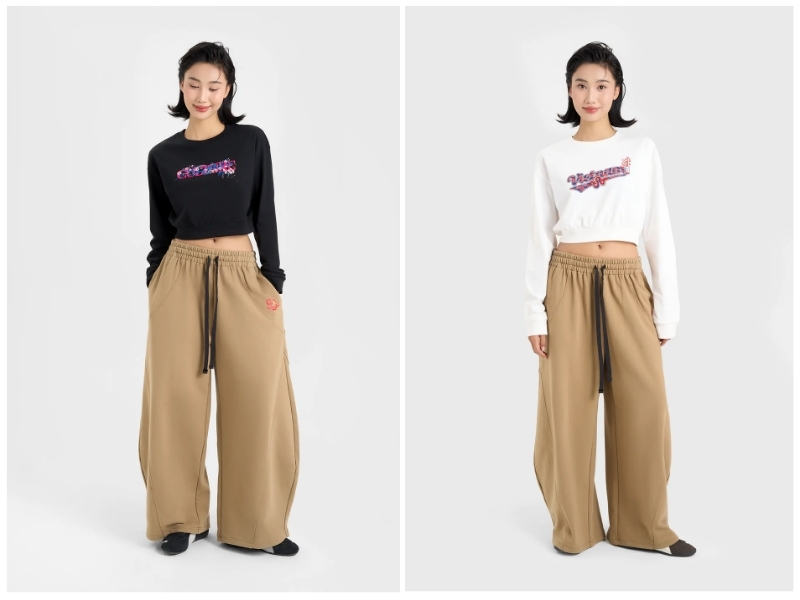 áo nỉ mặc với quần gì