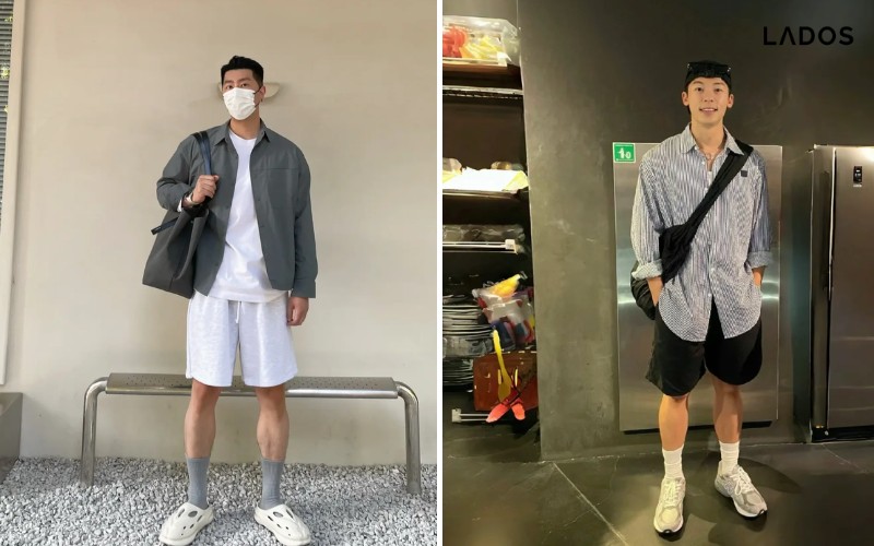 phoi theo phong cach casual, thoai mai