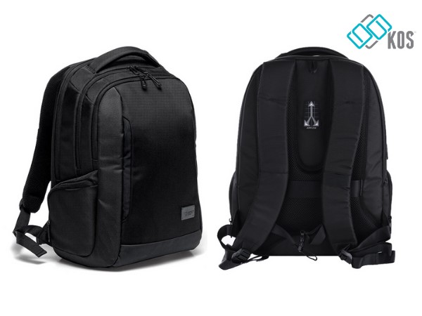 Balo Roncato Desk đen nhiều ngăn
