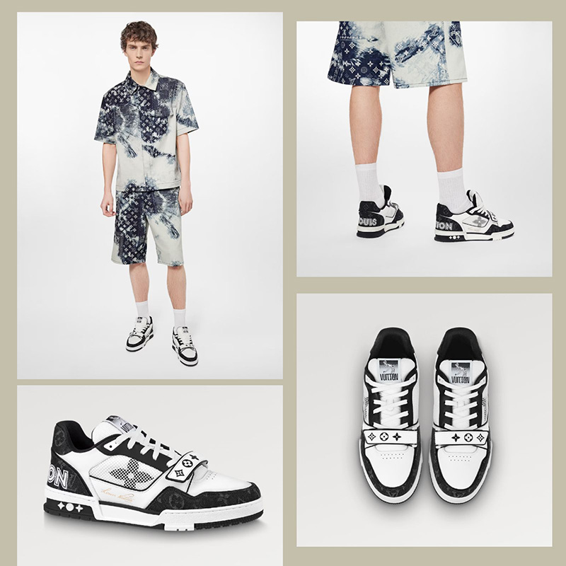 Mix giày nam Louis Vuitton với đồ bộ