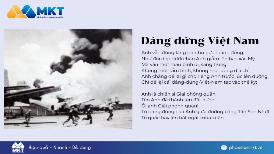Bài thơ về người lính - Dáng đứng Việt Nam
