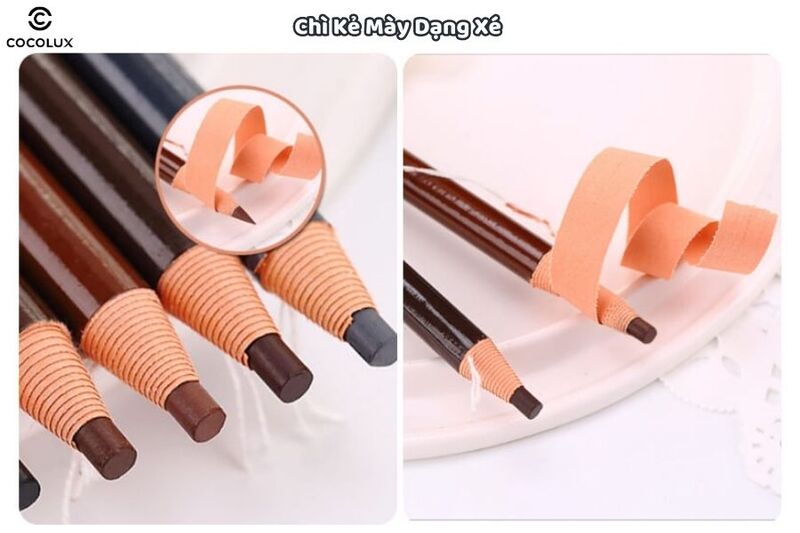 Chì kẻ mày dạng xé 