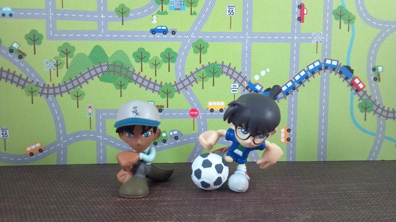 Gashapons, Trading Figures, And Petits Need Love Too! Part 1! Conan Edogawa and Heiji Hattori Chibis by Bandai | Somewhere In The Midst Of Nowhere