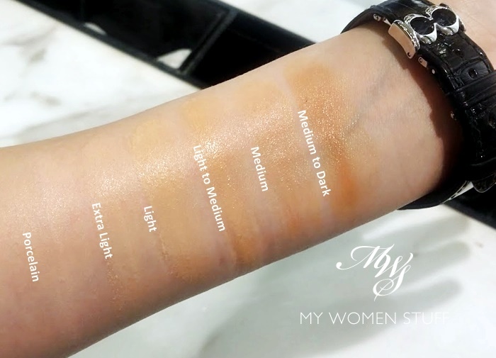 bobbi brown cushion foundation shade swatches
