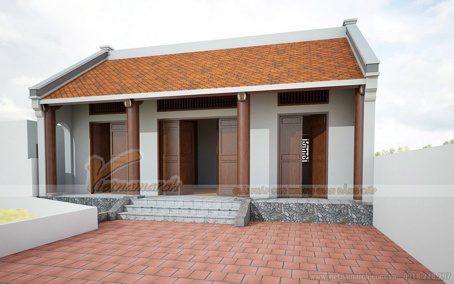 Nhà thờ họ 3 gian 2 dĩ là gì? Một số mẫu thiết kế độc đáo