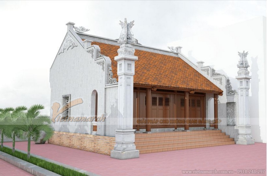 Nhà thờ họ 3 gian 2 dĩ là gì? Một số mẫu thiết kế độc đáo