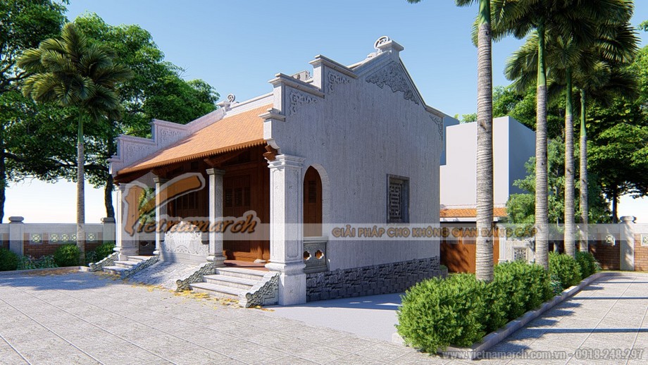Nhà thờ họ 3 gian 2 dĩ là gì? Một số mẫu thiết kế độc đáo