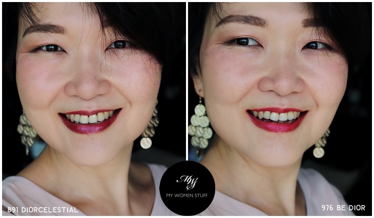 dior addict stellar shine fotd swatches