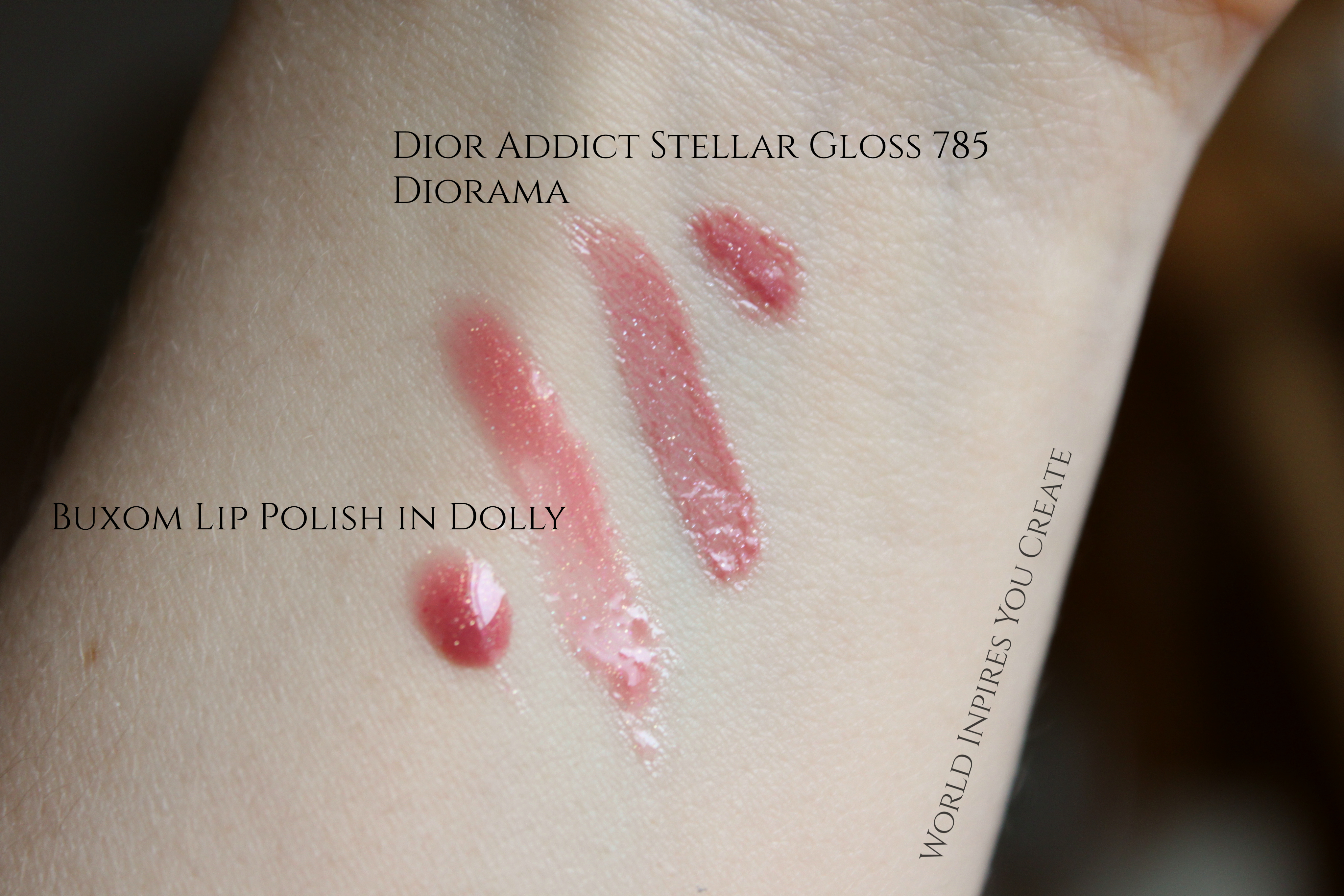 dior 785 diorama vs buxom dolly