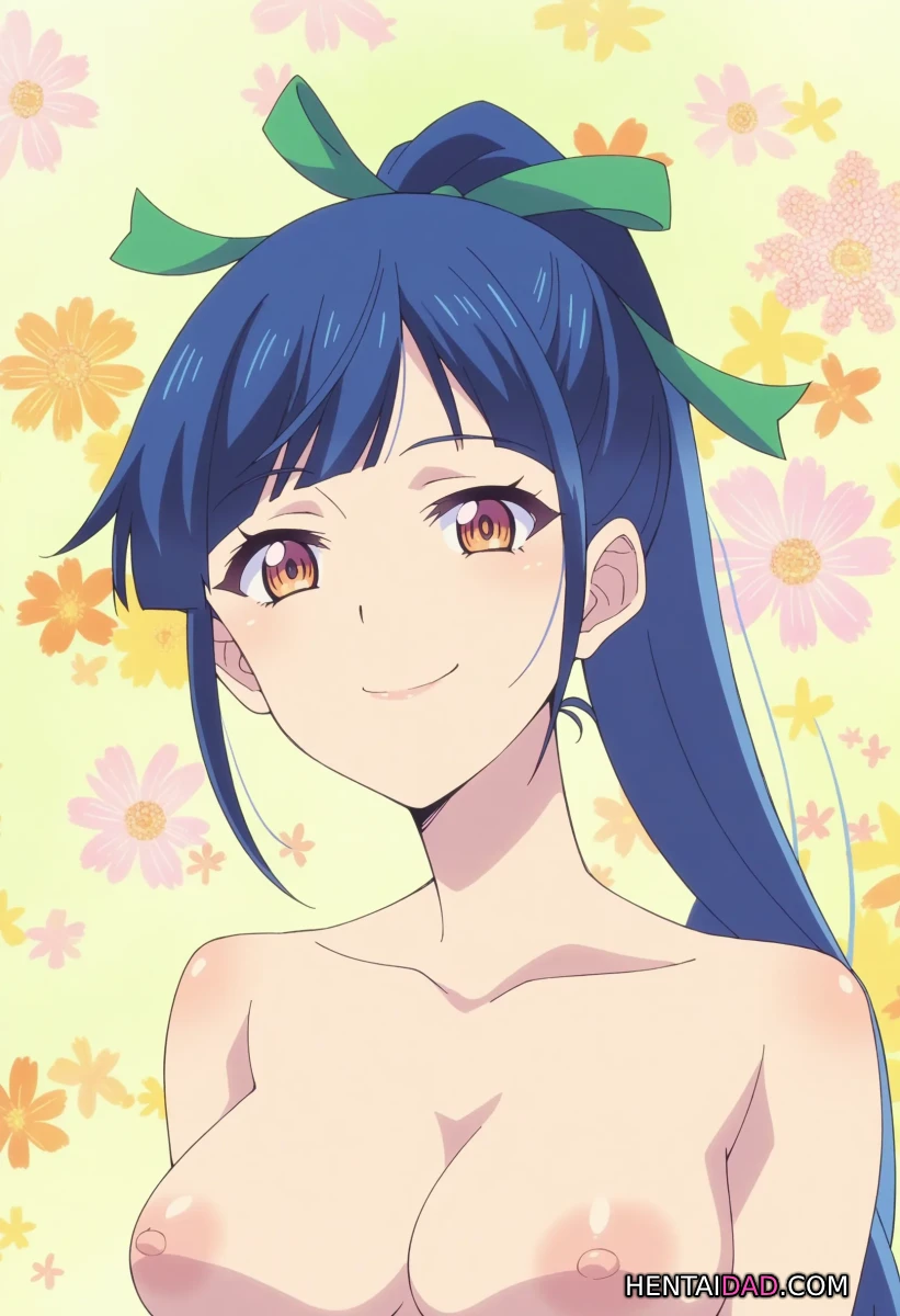 Ami Tsuruga và nụ cười dịu dàng giữa đồng hoa.