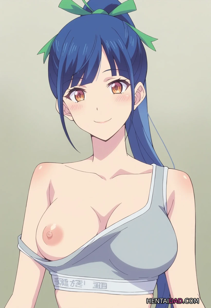 Ami Tsuruga - Nụ cười tươi tắn với mái tóc xanh độc đáo.