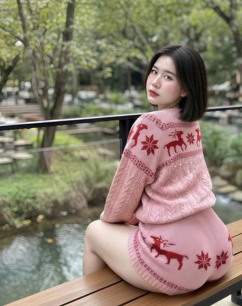 Ảnh gái xinh đít bự phong cách cá tính
