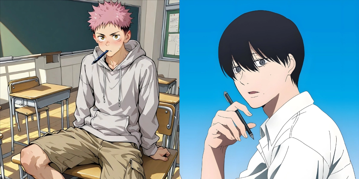 ảnh anime nam học sinh thumbnail