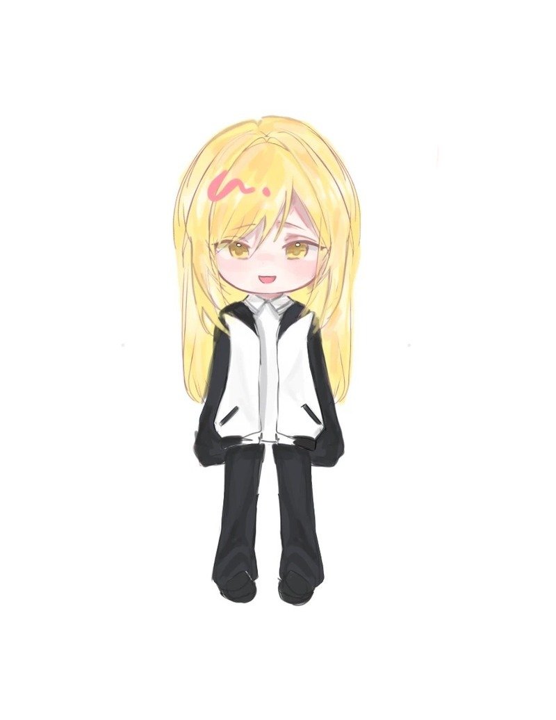 Hình nền học sinh chibi cute cho máy tính