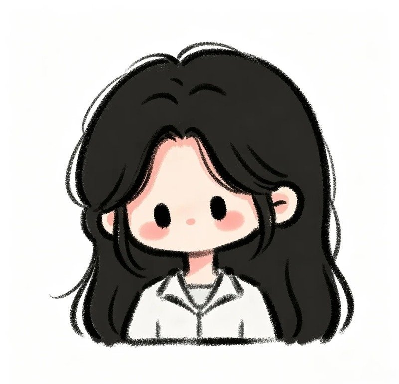 Hình học sinh chibi làm ảnh đại diện cực kỳ dễ thương