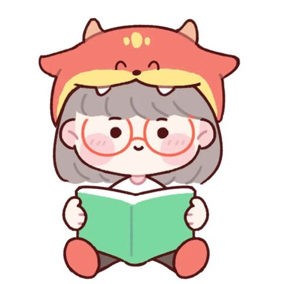 Ảnh học sinh chibi mặc áo đồng phục trắng