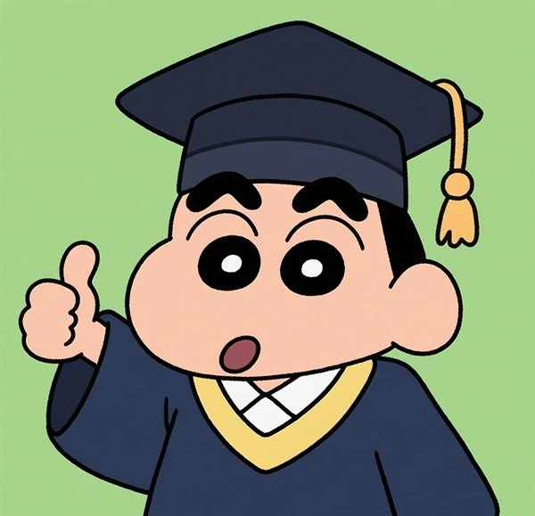 Hình ảnh học sinh hoạt hình dễ thương chất lượng cao